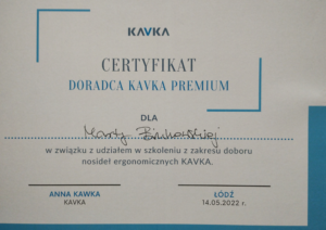 certyfikat kavka marta binkowska